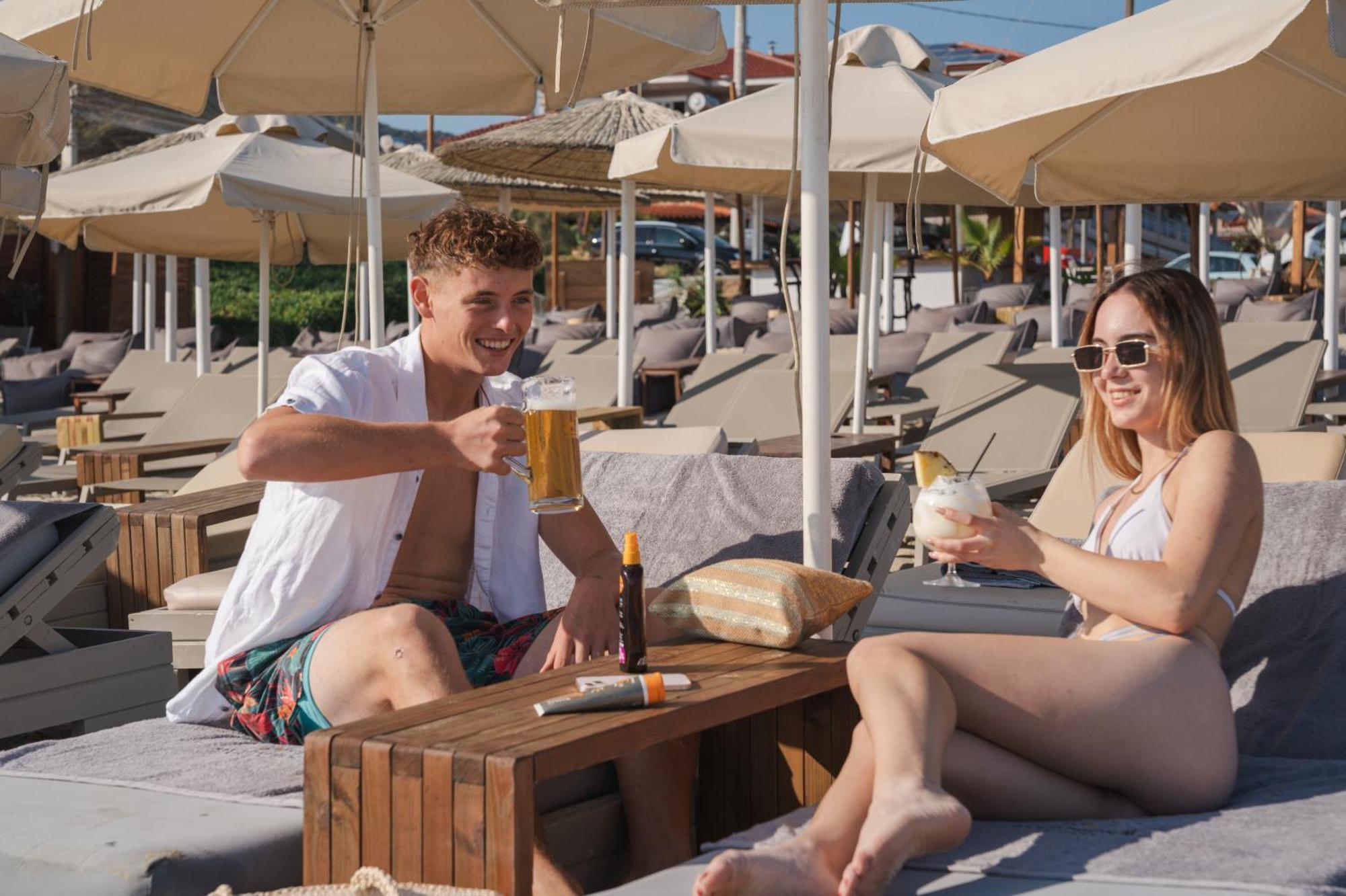 Hotel Agni On The Beach Σάρτη Εξωτερικό φωτογραφία